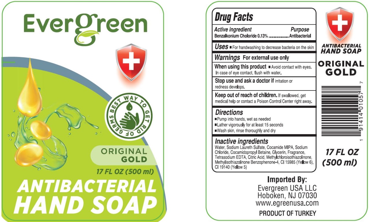 Pill image for Evergreen ﻿original Gold Antibacterial Hand Soap