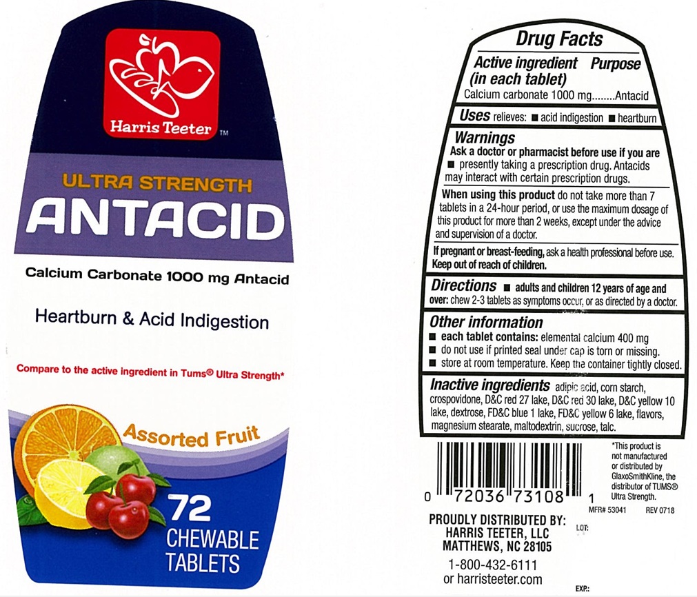 Pill image for Ultra Strength Assorted Fruit Chewable Antacid