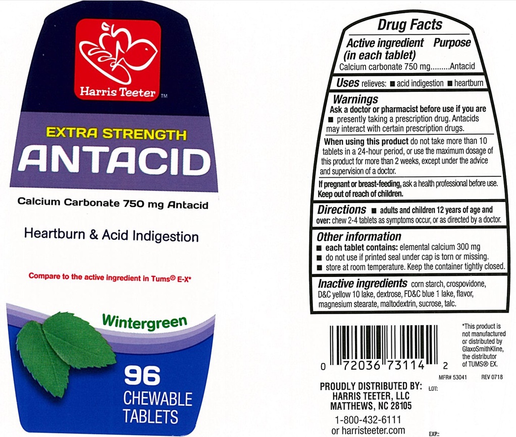 Pill image for Extra Strength Alkums Antacid Wintergreen Chewable Tablets