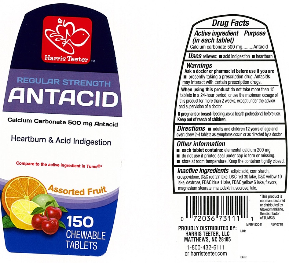 Pill image for Regular Strength Antacid Assorted Fruit Chewable