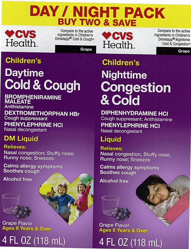Pill image for Children's Daytime Cold & Cough Nighttime Congestion And Cold