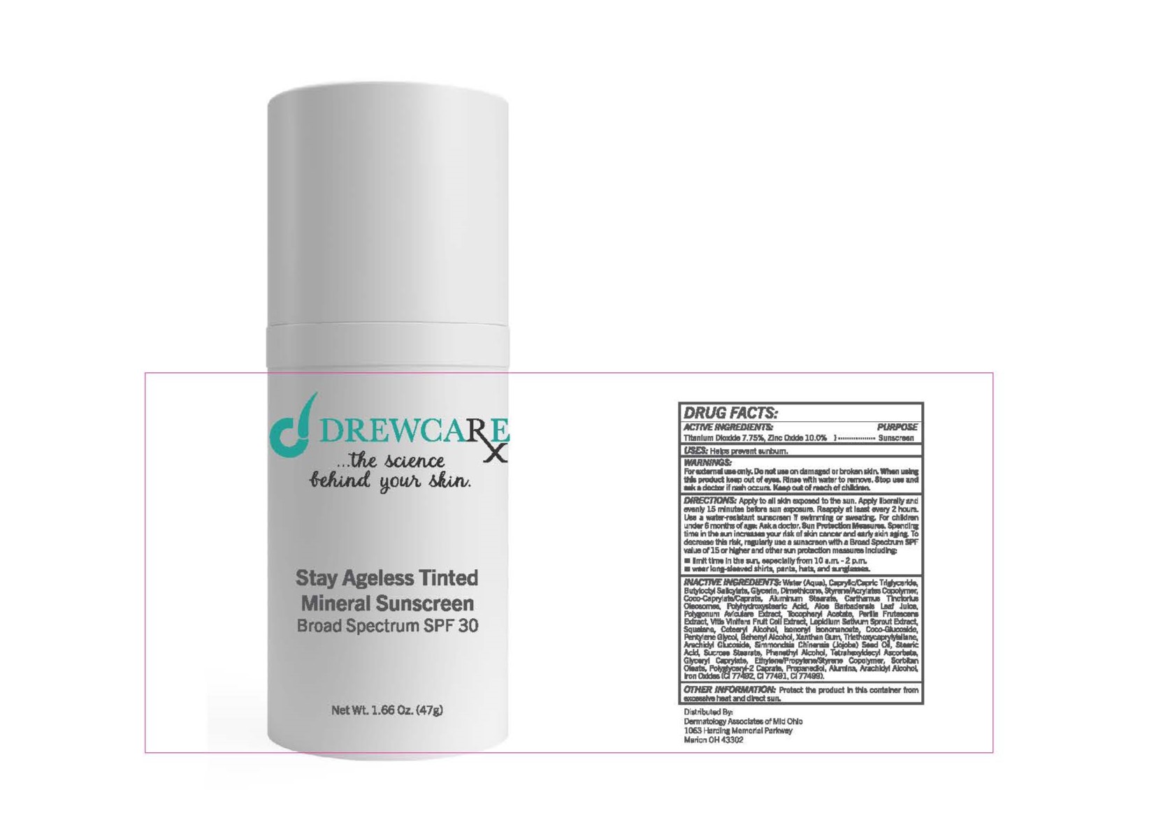 Pill image for Tinted Mineral Defense Broad Spectrum Spf 30 Sunscreen