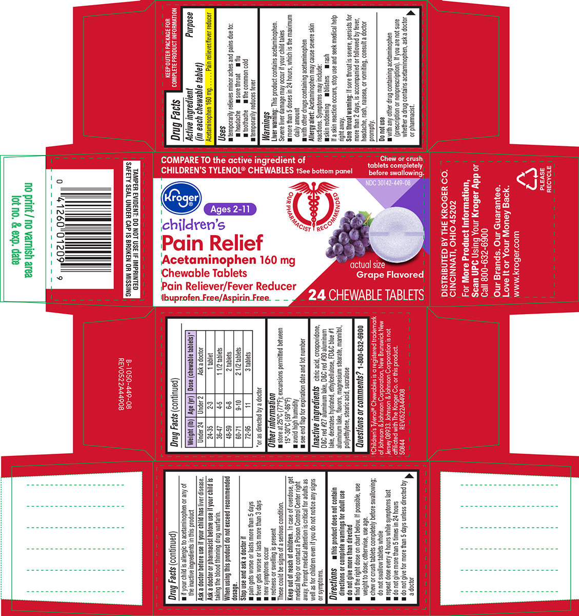 Pill image for Kroger 44-449