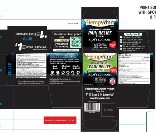 Pill image for Hempvana Maximum Strength Pain Relief Cream Extreme