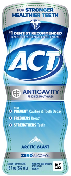 Pill image for Act Anticavity Fluoride Mouthwash Arctic Blast