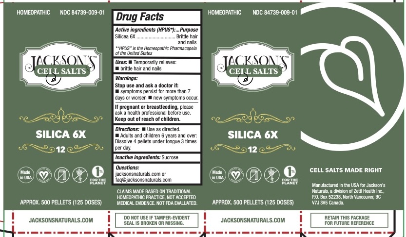 Pill image for Jacksons Cell Salts Silica 6x
