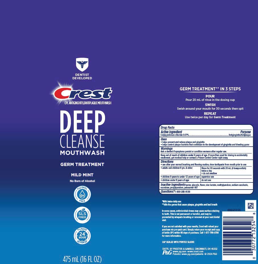 Pill image for Crest Deep Cleanse Germ Treatment Rinse