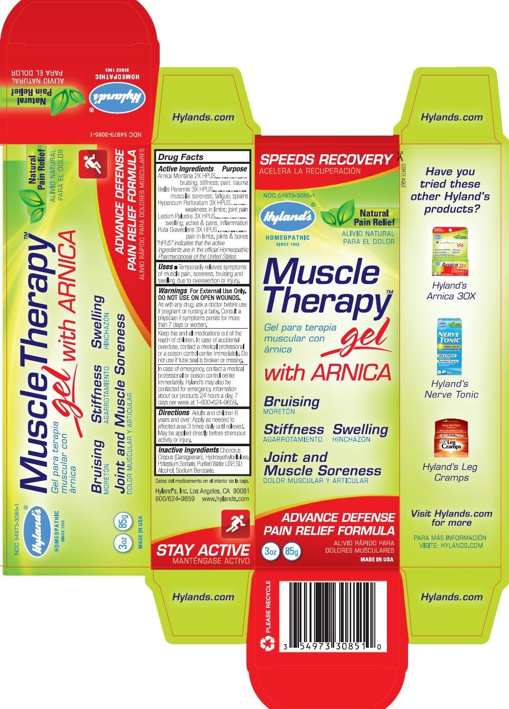 Pill image for Hyland's Muscle Therapy Gel With Arnica