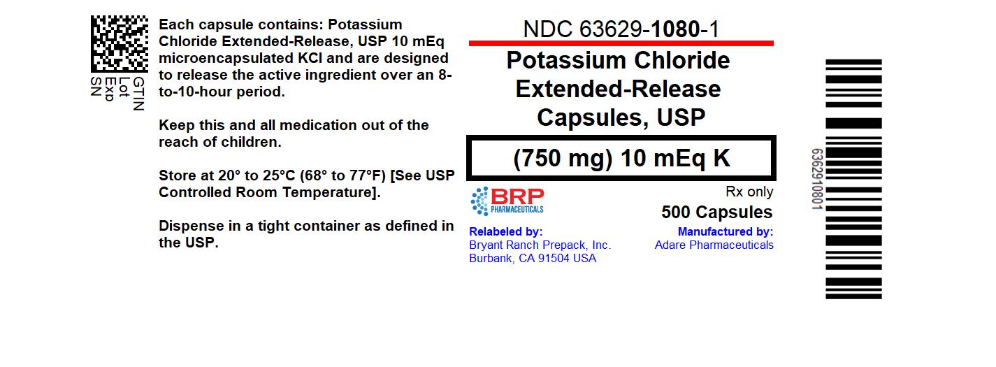 Pill image for These Highlights Do Not Include All The Information Needed To Use Potassium Chloride Extended-release Capsules Safely And Effectively. See Full Prescribing Information For Potassium Chloride Extended-release Capsules.