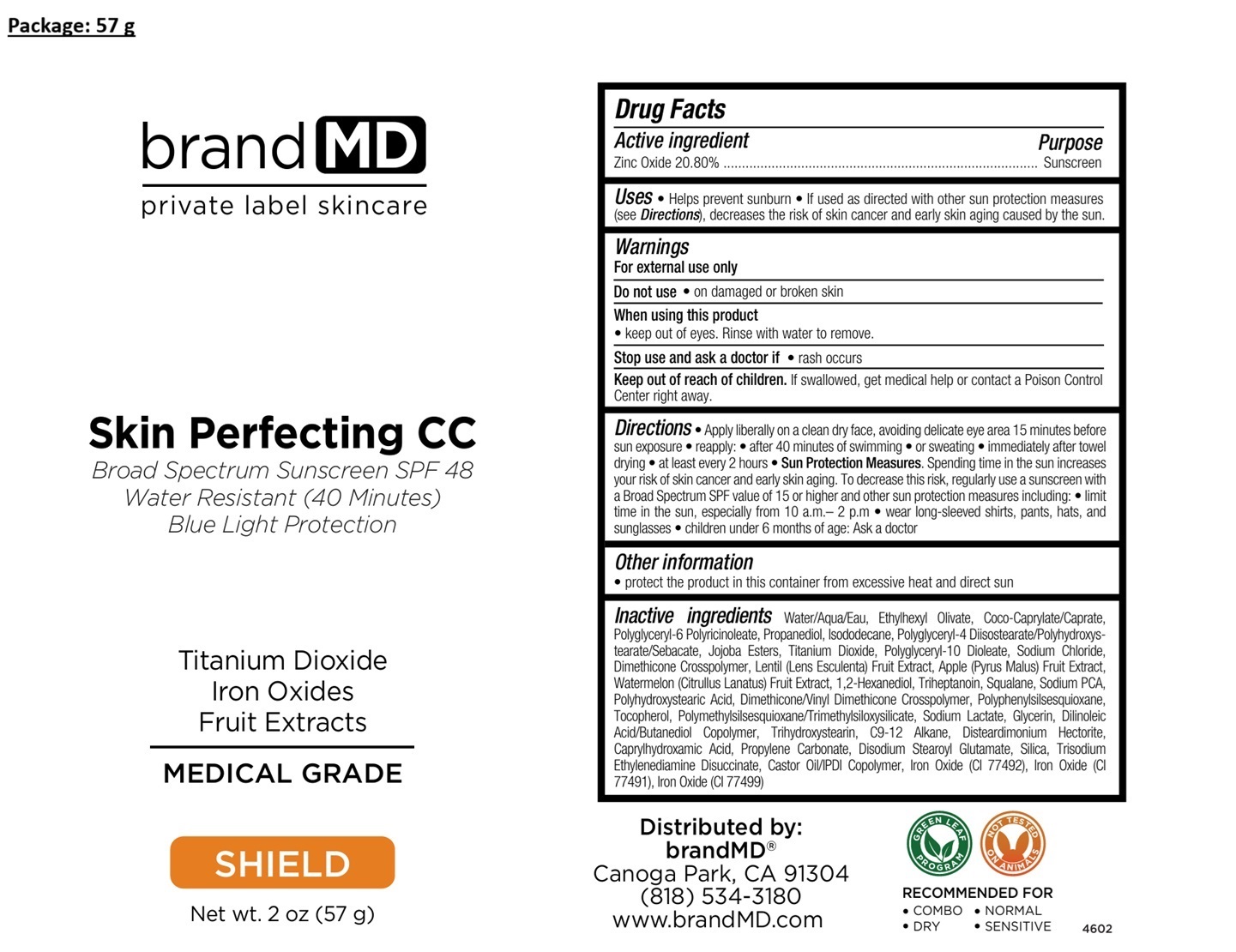 Pill image for Skin Perfecting Cc Broad Spectrum Sunscreen Spf 48