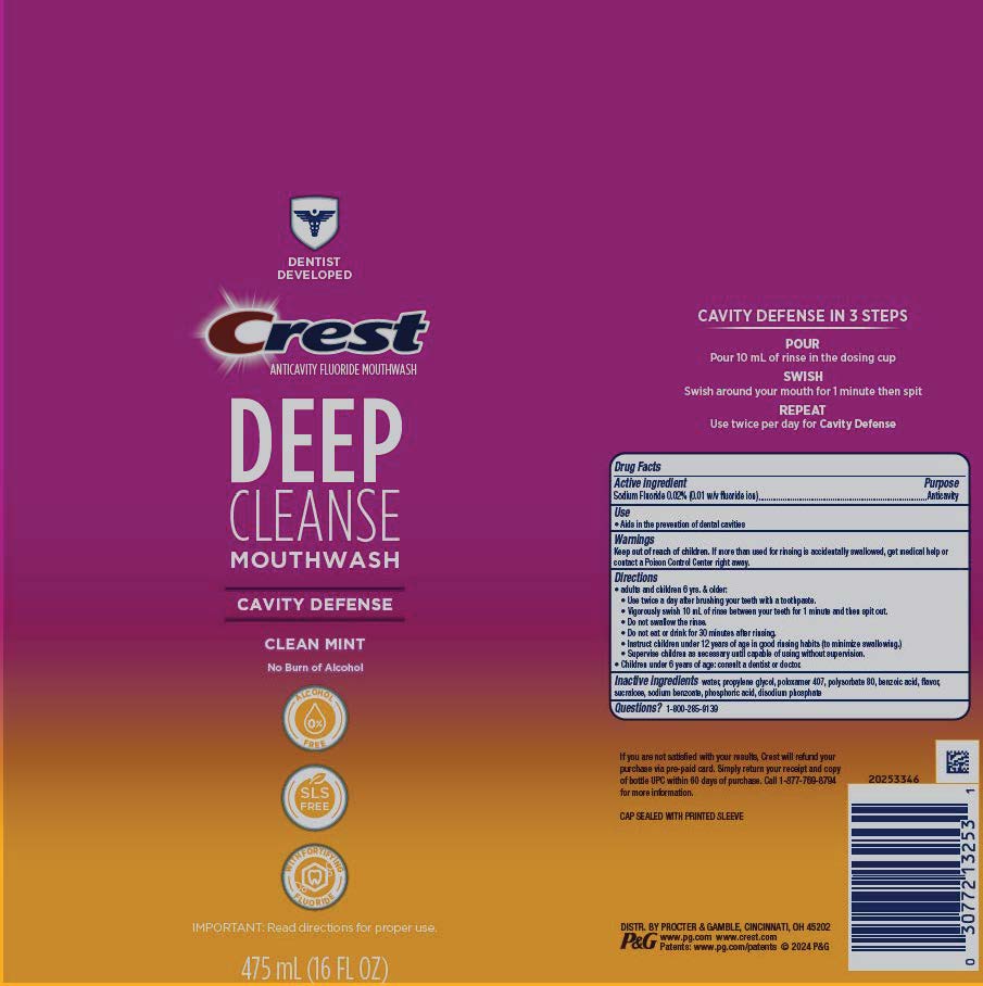 Pill image for Crest Deep Cleanse Cavity Defense Rinse
