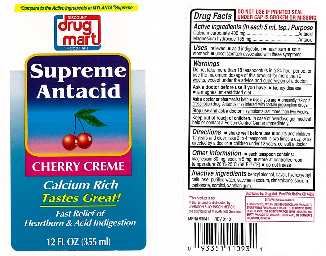 Pill image for Supreme Antacid Cherry Creme