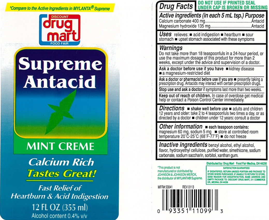 Pill image for Supreme Antacid Mint Creme
