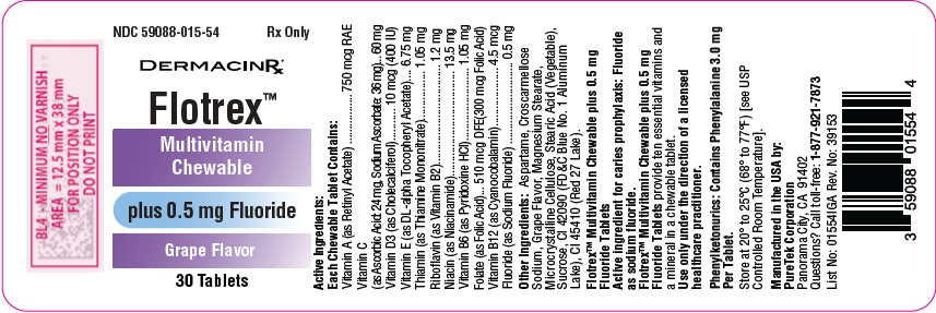 Pill image for Flotrex (0.5 Mg Fluoride)