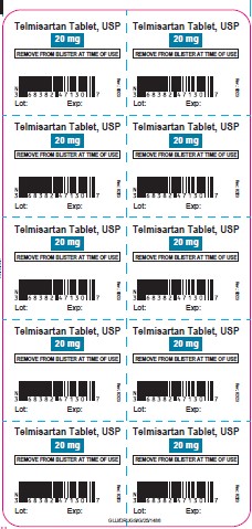 Pill image for Telmisartan Tablets