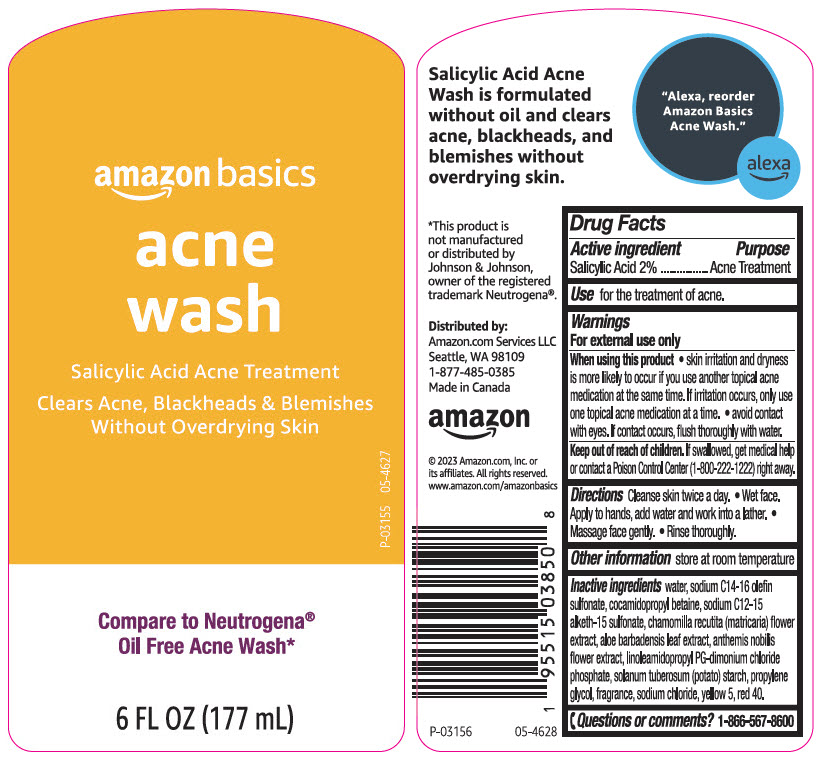 Pill image for Amazon Basics Acne Wash