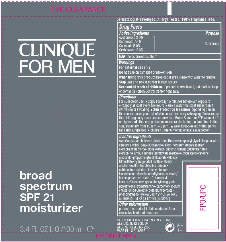 Pill image for Clinique For Men Broad Spectrum Spf 21 Moisturizer