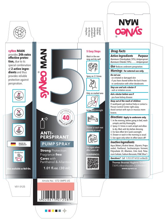 Pill image for Syneo Man Anti-perspirant Pump Spray