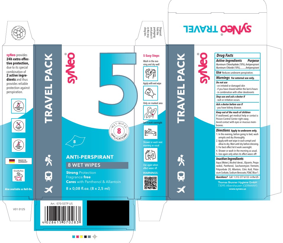 Pill image for Syneo Anti-perspirant 8 Wet Wipes