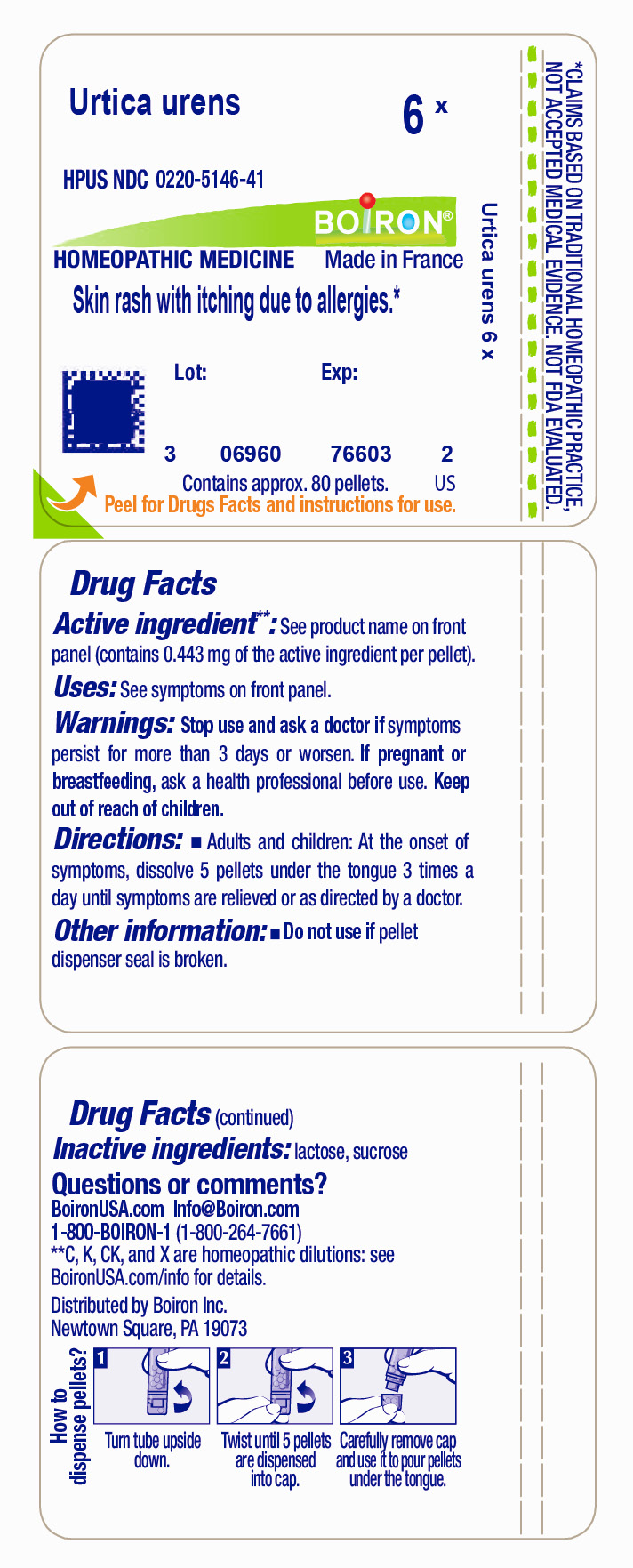 Pill image for urtica urens 6x