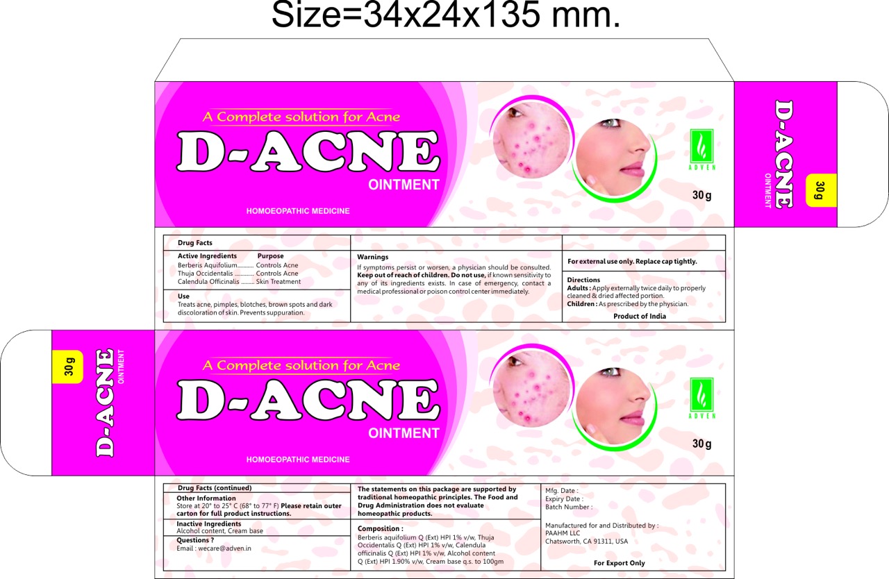 Pill image for D Acne Cream