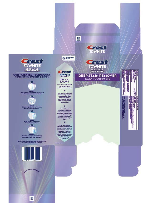 Pill image for Crest 3d White Deep Stain Remover Dazzling Mint