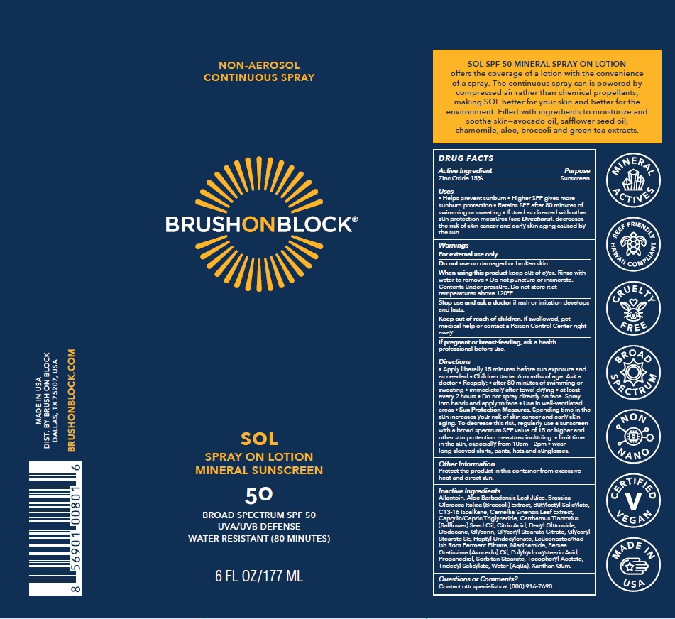 Pill image for Brush On Block Spf 50 Mineral Spray