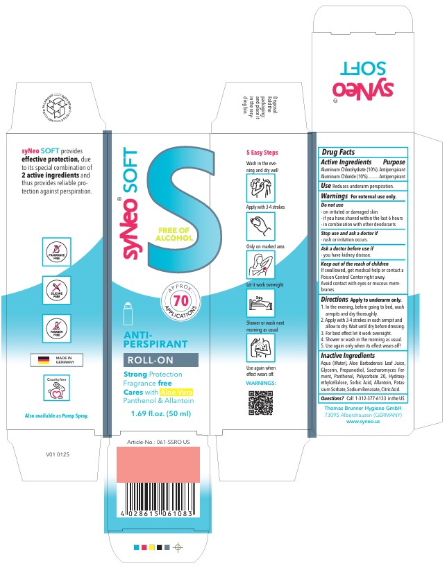 Pill image for Syneo Soft Anti-perspirant Roll-on
