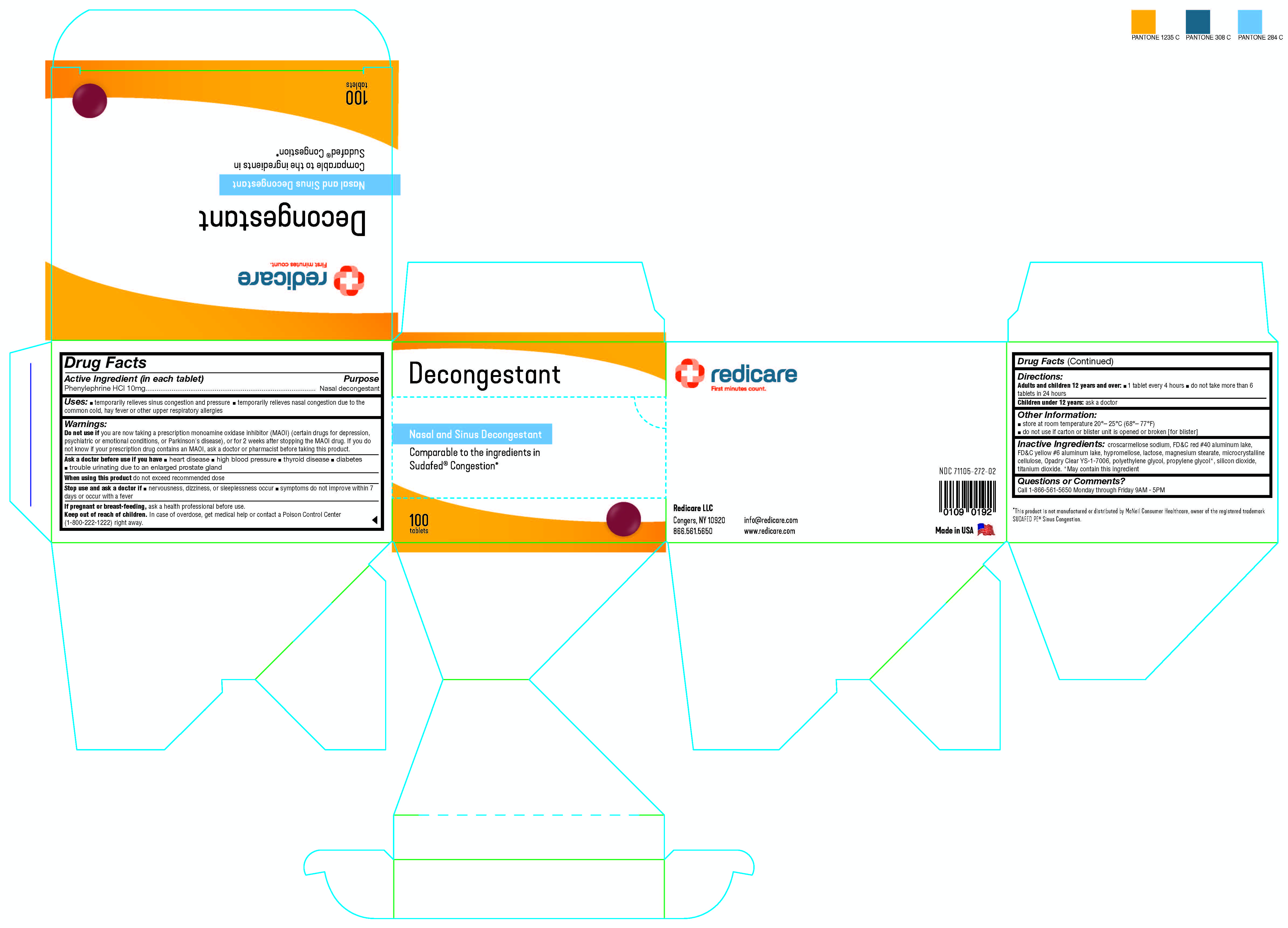 Pill image for Redicare Nasal And Sinus Decongestant