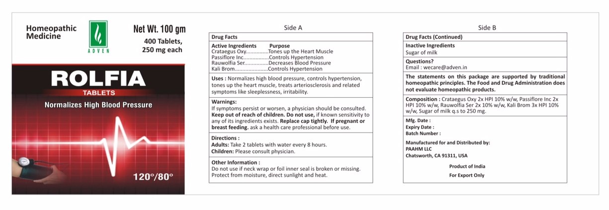 Pill image for Rolfia Tablets