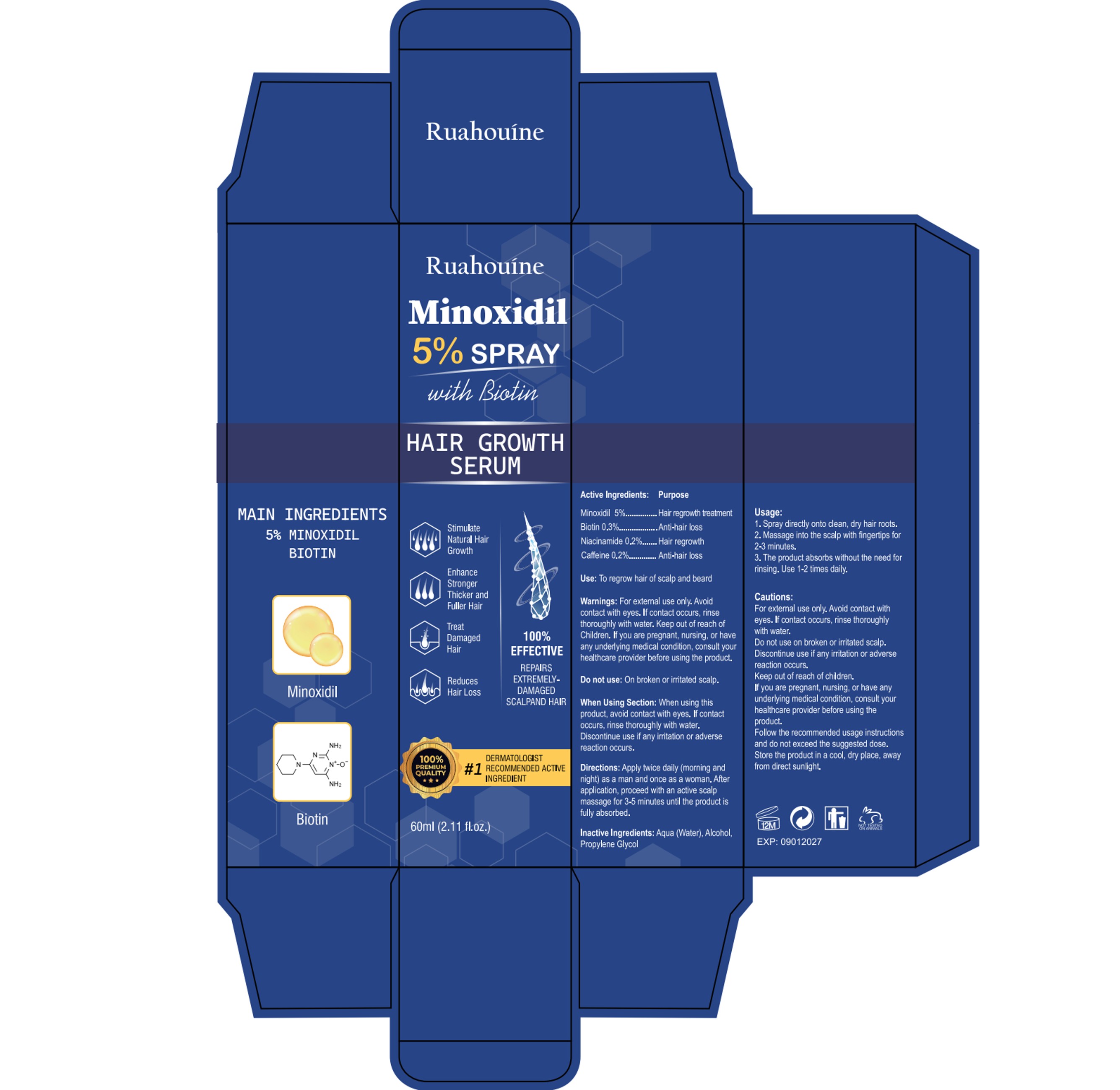 Pill image for 5%minoxidil Hair Growth Sprays Serum