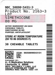 Pill image for Simethicone 80 Mg