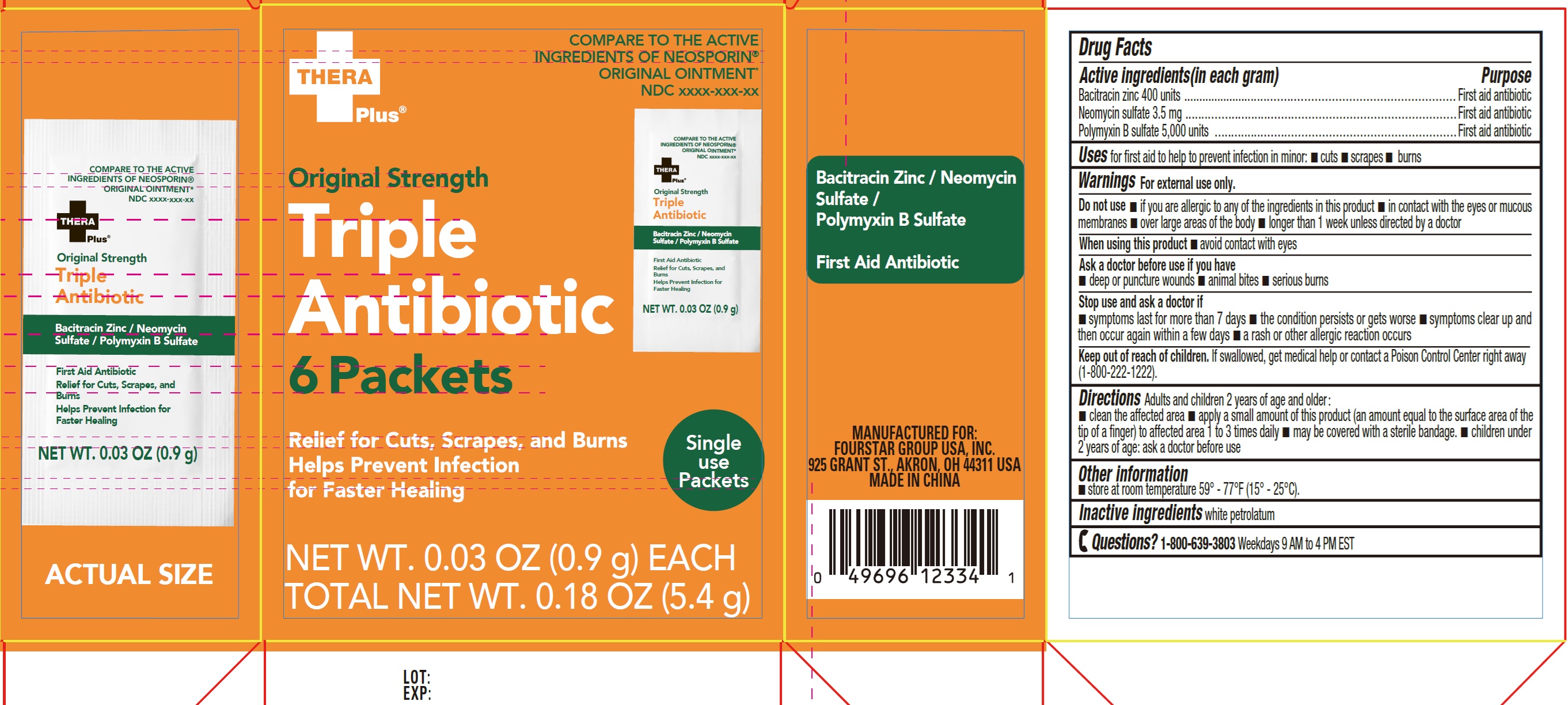 Pill image for Thera Plus Original Strength Triple Antibiotic