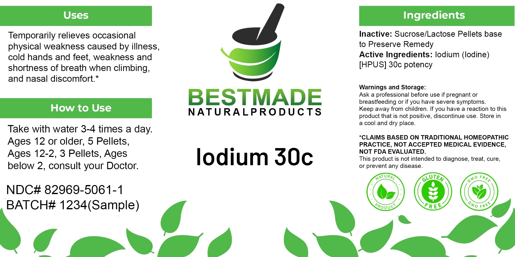 Pill image for Iodium 30c