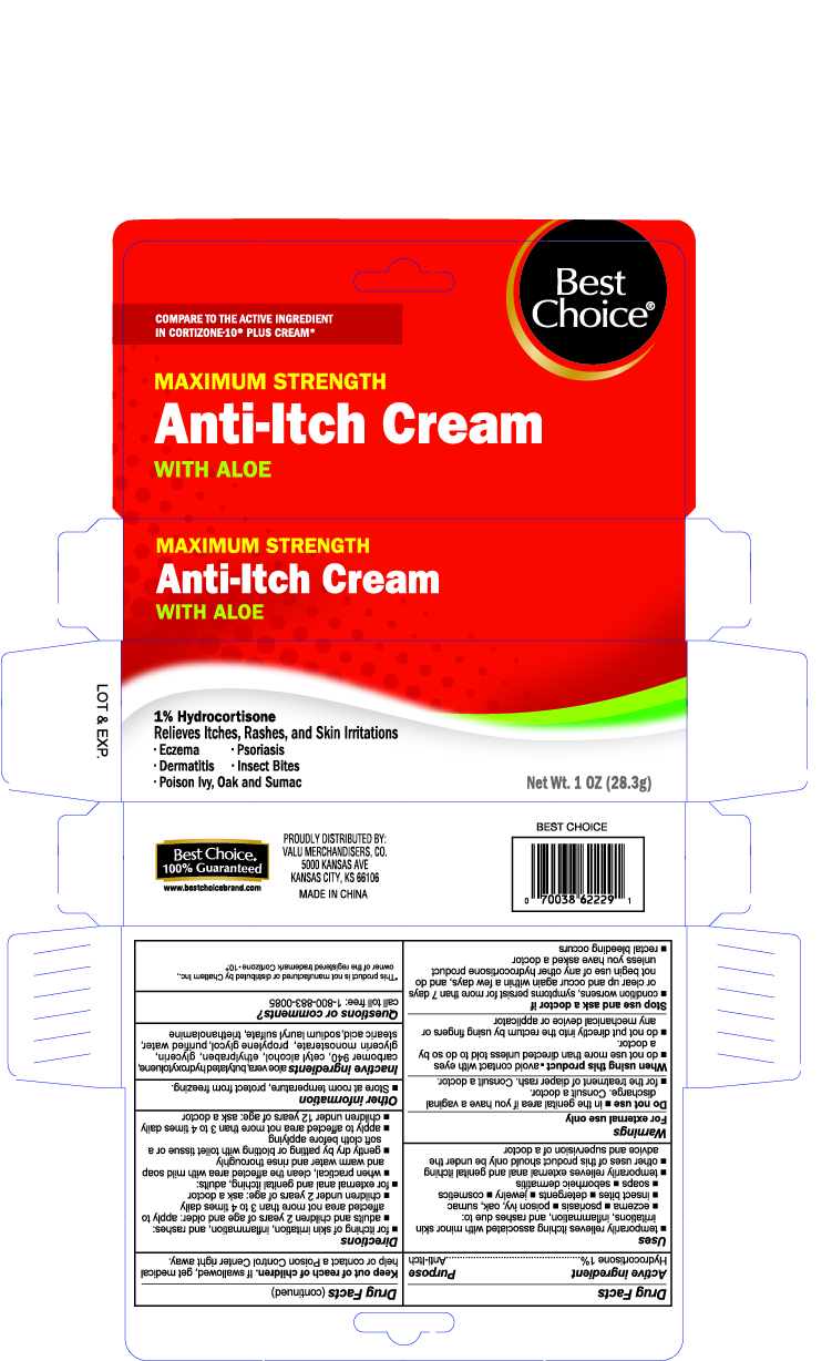 Pill image for Best Choice Anti-itch Cream