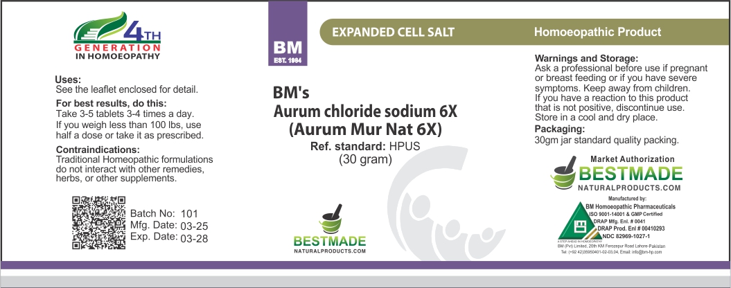 Pill image for Aurum Chloride Sodium 6x