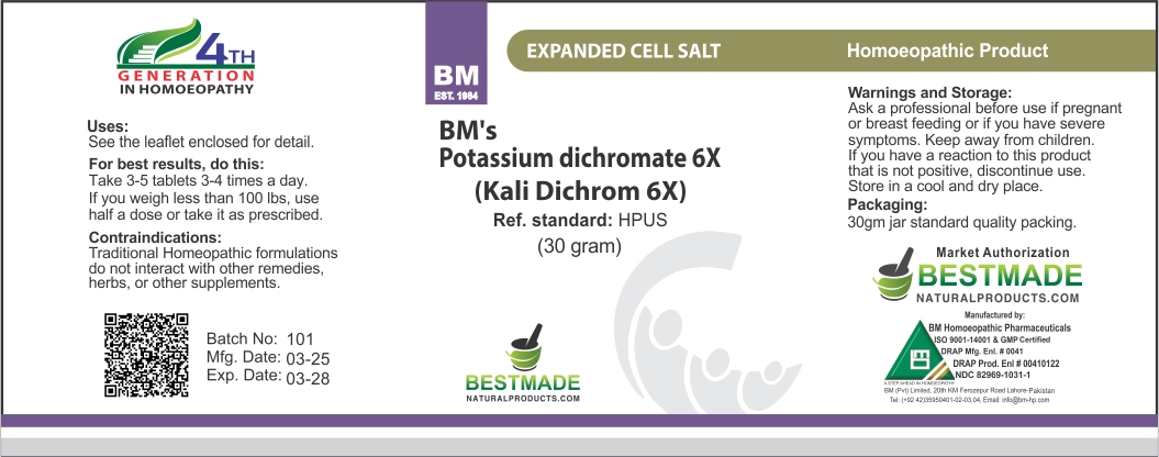 Pill image for Potassium Dichromate (kali Dichrom)
