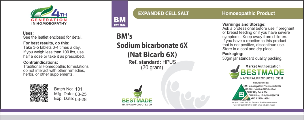 Pill image for Sodium Bicarbonate 6x