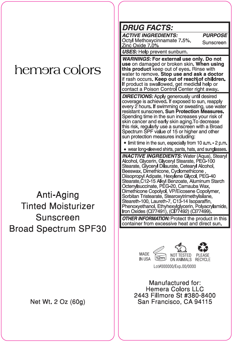 Pill image for Hemera Colors Anti-aging Tinted Moisturizer Sunscreen Broad Spectrum Spf30