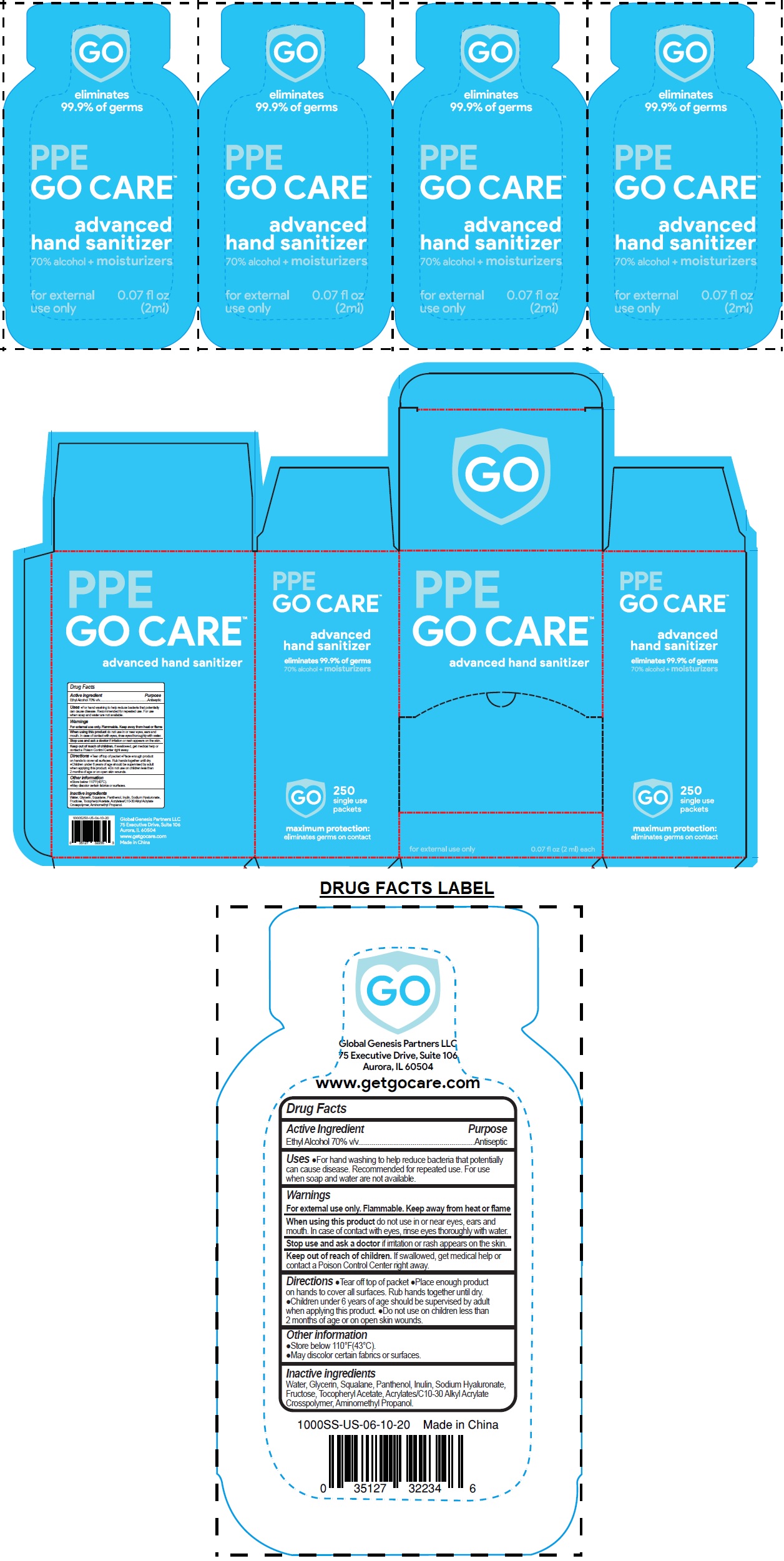 Pill image for Go Care™ Advanced Hand Sanitizer