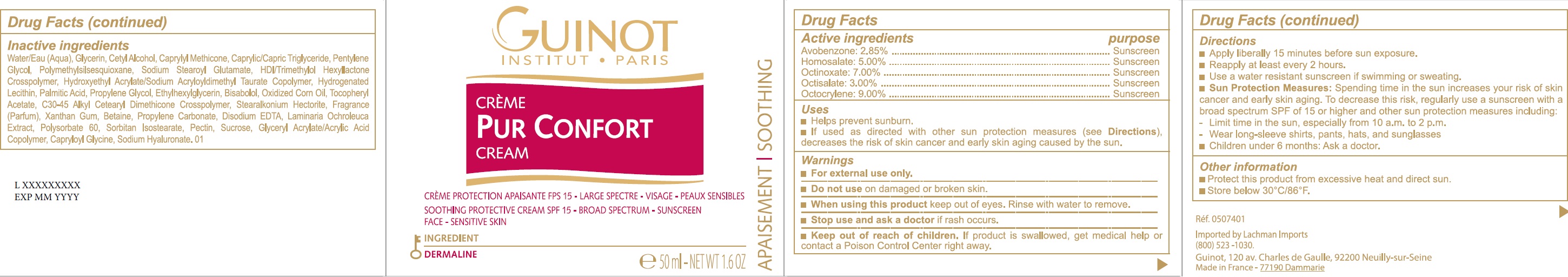 Pill image for Pur Confort Spf 15