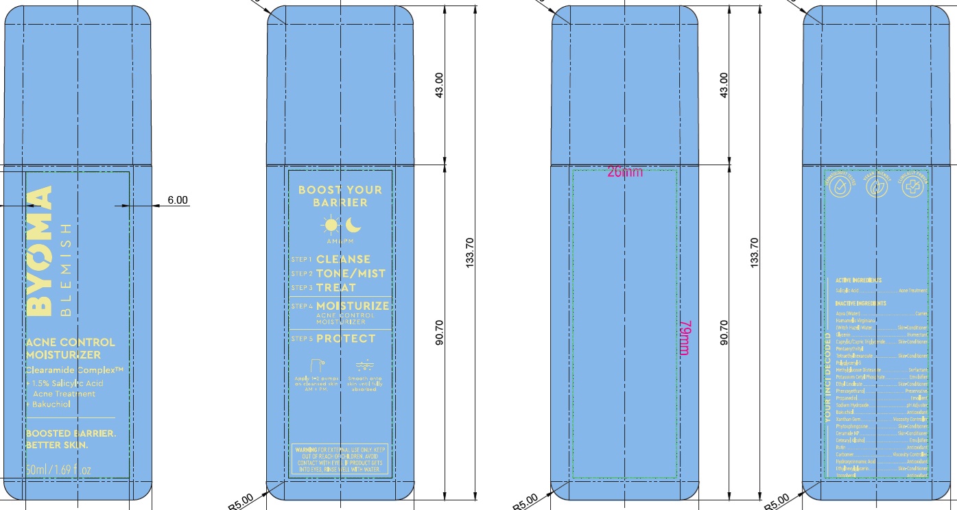 Pill image for Byoma Acne Control Moisturizer