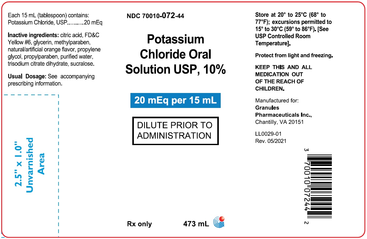 Pill image for Potassium Chloride Oral Solution