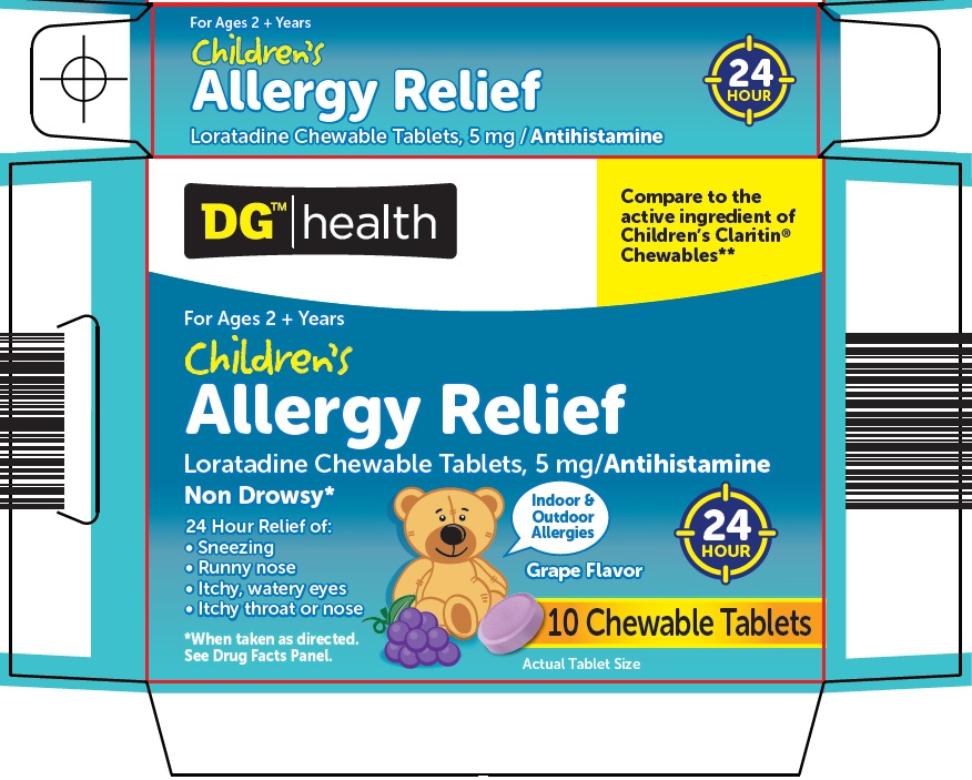 Pill image for Dolgencorp, Llc Children’s Allergy Relief Drug Facts