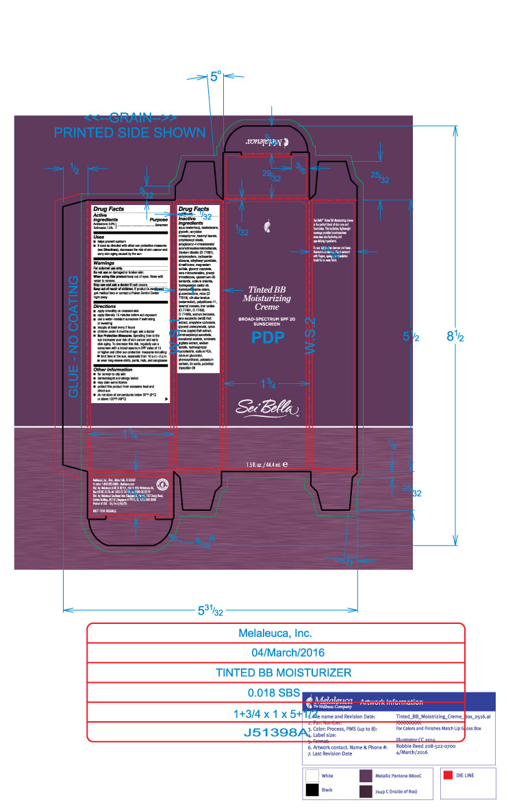Pill image for Tinted Bb Moisturizing Creme Broad-spectrum Spf 20 Sunscreen