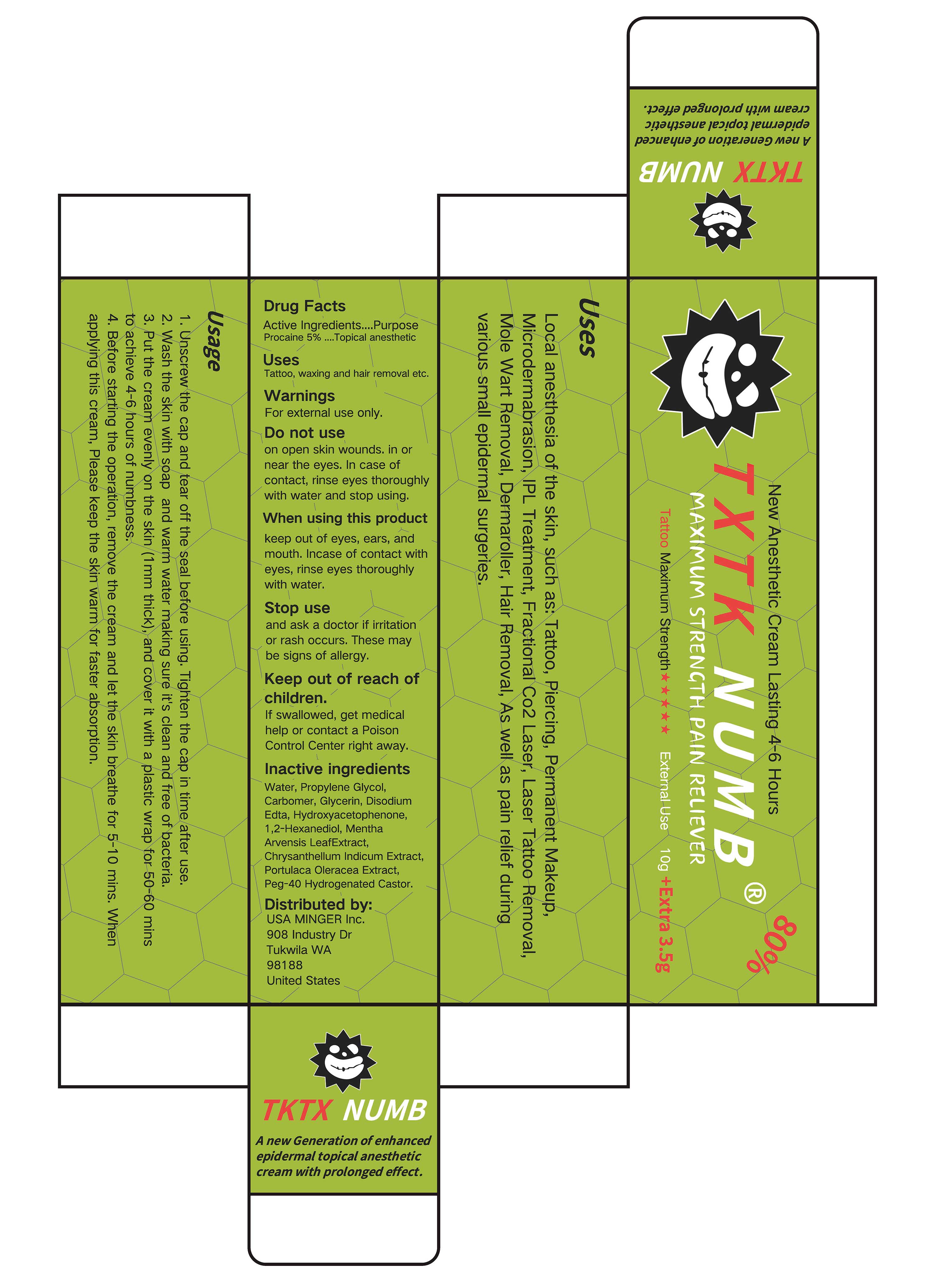 Pill image for Txtk Numb