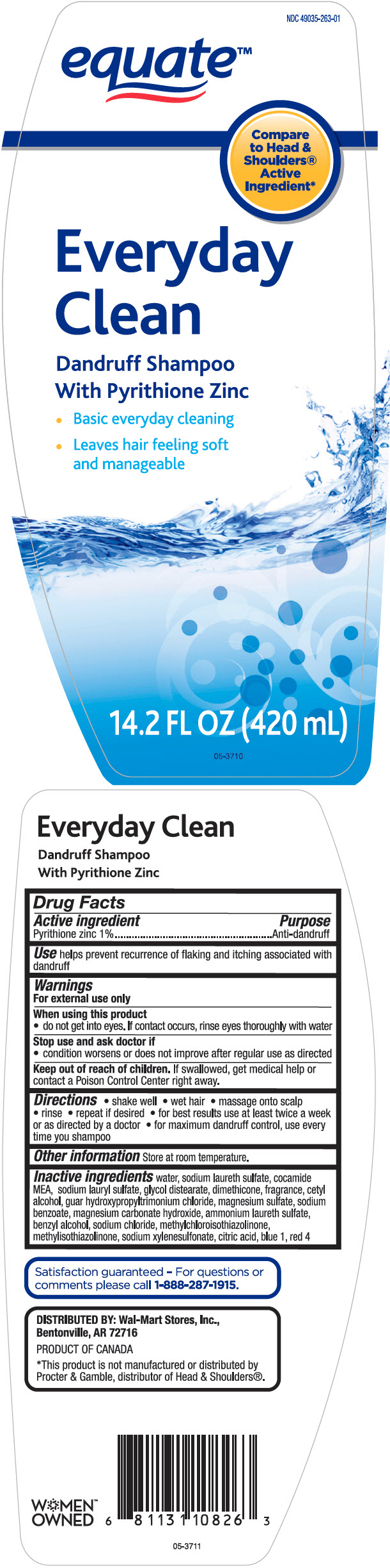 Pill image for Equate™ Everyday Clean Dandruff Shampoo