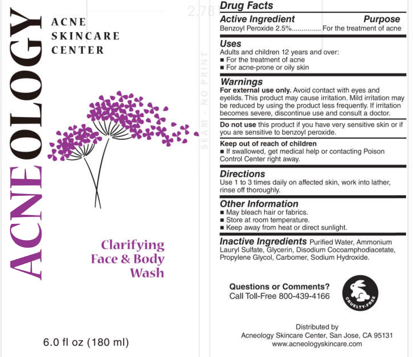 Pill image for Clarifying Face & Body Wash