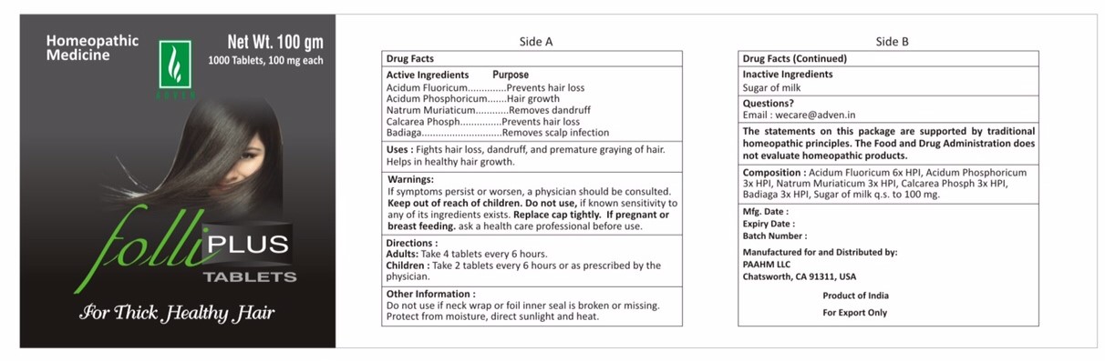 Pill image for folli plus tablets