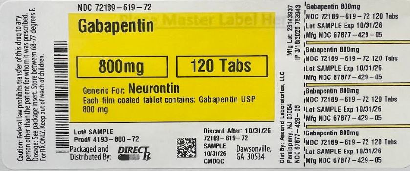 Pill image for Gabapentin